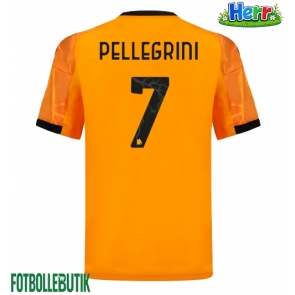 AS Roma Lorenzo Pellegrini #7 Bortatröja 2025-26 Kortärmad